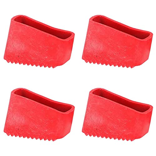 4 Pièces Couvre-Pieds D'échelle, Pieds d'échelle en caoutchouc, pour Escaliers Revêtements en Caoutchouc Antidérapants, Coussin de Protection D'échelle pour échelles Télescopiques