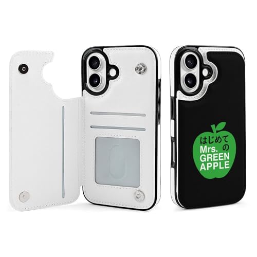 Amazon.co.jp: ミセスグリーンアップル iPhone 16 ケース 手帳型