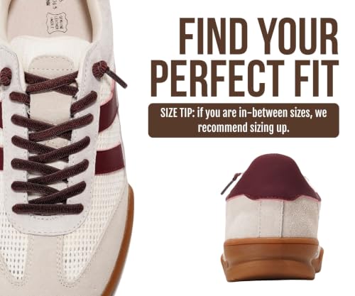 Image of Genuine Leather Slip On Sneakers for Women with Leather Memory Foam Insole | Memory Foam Insole Lightweight Shoes for Women - Womens Fashion Sneakers - Comfortable Women Footwear Everyday Essentials