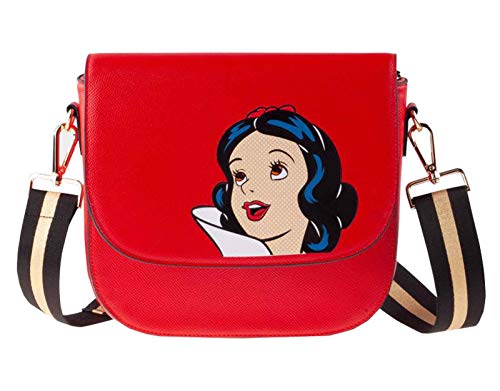 Sac à bandoulière Blanche Neige fini les sacs lourds grâce à ce petit rabat