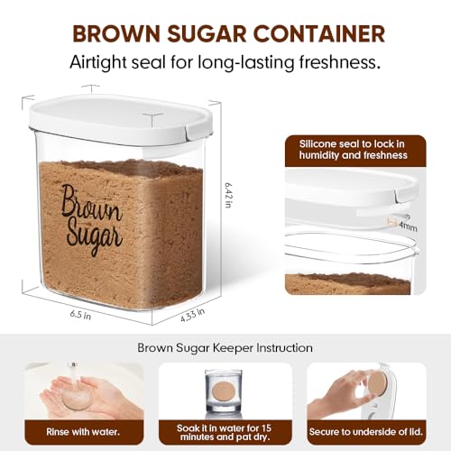 Contenedor de azúcar moreno hermético con descuento - SAGEP7UD