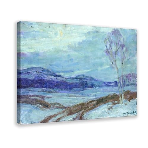 Toile Paysage au clair de lune Tanner salon et bureau
