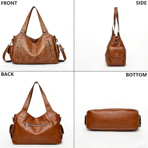 Bolso tote hombro grande para mujer miniatura 6