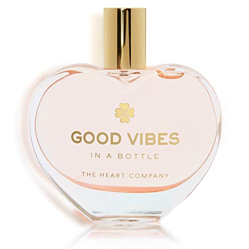 The Heart Company | Good Vibes In A Bottle | Vegan Gourmand Perfume For Women | Fruity Women's Eau De Parfum | Spray Fragrance 75Ml - 2.5 Fl Oz. #TOP1