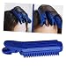 Imagen de LABRIMP Pinzas para Raíces de Cabello Azules de Plástico Abs para Peinado y Rizador sin Permanente