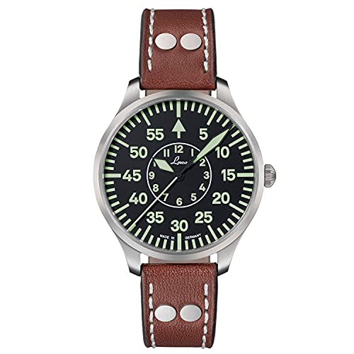 Laco Fliegeruhr Zürich.2 40 Made in Germany – 40 mm Ø hochwertige Quarzuhr – Baumuster B – Einzigartige Qualität. Herausragende Verarbeitung – Wasserdicht