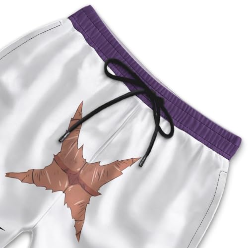 Men's Swim Trunks with Movie Print Quick Dry Swimsuits Board Shorts with Pockets Summer Gifts4