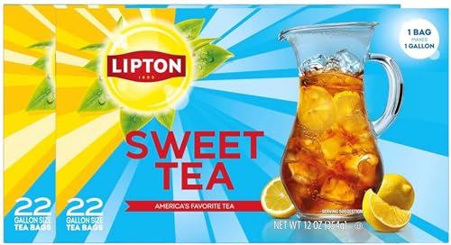 Southern Sweet Tea, Gallon-Size Tea Bags (44 Tea Bags)