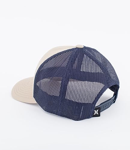 Image of Hurley Mens Trucker Hat - Flexible Quick Dry Fairway Mesh Trucker Hat for Men with Snapback Closure - Classic Mens Caps