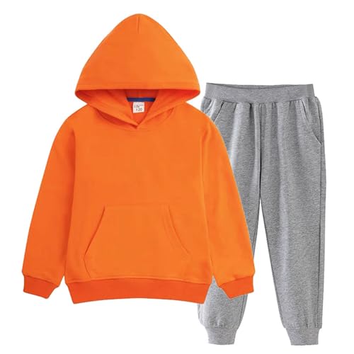 Kids Sweatsuit Unisex Boys And Girls Two Piece Outfits Teens