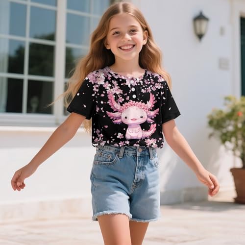 Short Sleeve Henley Shirt Short Sleeve Baby Tee Shirts Casual T-Shirt Kids Summer Tops Crewneck Tees 2-16 Years3