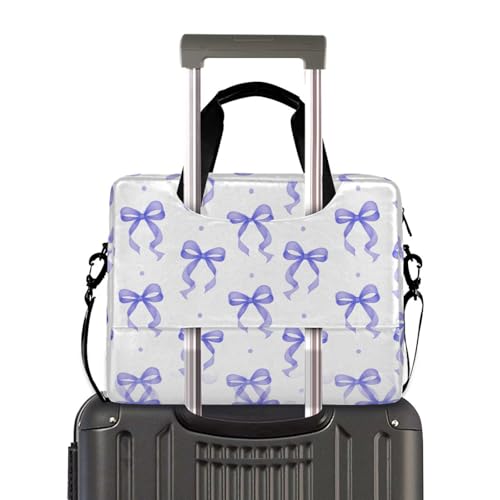 Funda para portátil ALAZA con patrón de lazo morado 13-15.6 pulg miniatura 4