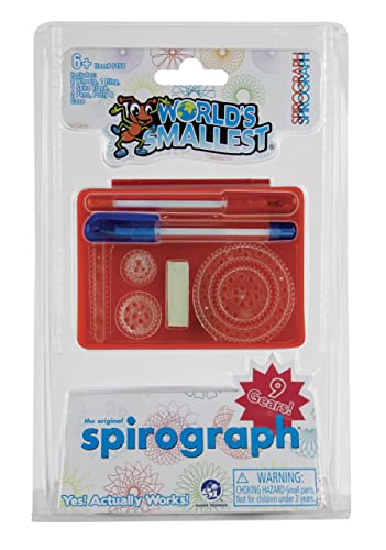 Le spirographe original antistress format mini contre l'ennui des trajets