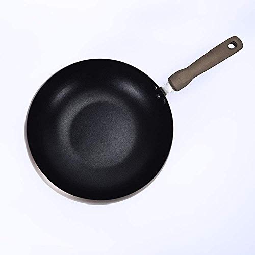 Wok de aluminio anodizado 12 pulgadas con tapa miniatura 5