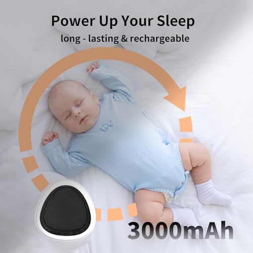 SOMEYOU White Noise Sound Machine with Alarm Clock, 33 Soothing Sounds, 8 Night Light, Sleep Timer, Precise 16 Levels of Volume, Touch&Button Control, White Noise Machine for Sleeping Baby Adult - Image 8