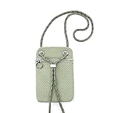 moviles colgantes para decorar Tamaño 11 x 19 x 3 cm MODELISA - Bolso Bandolera Móvil Pequeño Verano Para Mujer (Caqui)