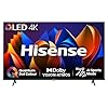 Hisense 43 Inch 4K QLED Smart TV 43E77NQTUK - Quantum Dot Colour, 4K AI Processor, Dolby Vision Atmos, Smooth Motion, Sports Mode, Vidaa OS with Freely, Youtube, Netflix and Disney+ (2024 Model)