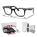 Ray-Ban RB2140 901/5F 50MM Black/Crystal Lens Photochromic Grey Transition Square Sunglasses for Men for Women + Bundle with Accessory Eyewear Kit