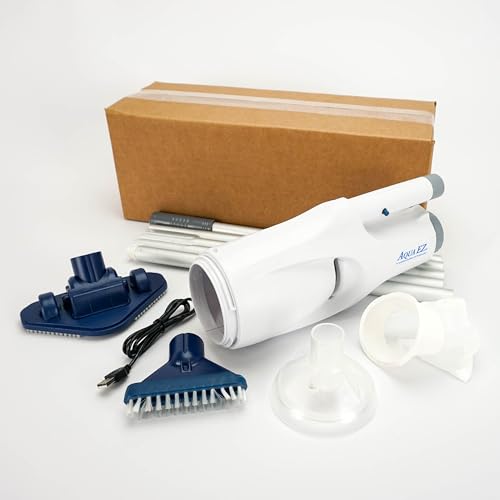 Aqua EZ - Small Pool & Spa Vacuum Rechargeable Underwater Cleaner Kit
