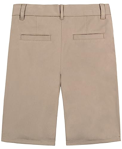Image of Nautica Boys' School Uniform Flat Front Twill Short