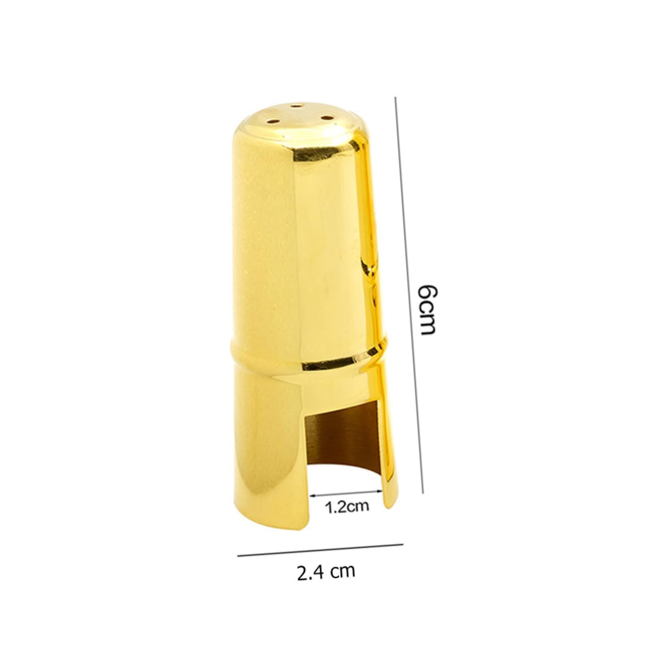 BESPORTBLE Tapa para Saxofón de Latón Dorado Accesorio para Saxofón que Protege y Facilita el Almacenamiento Adecuado para Regalar