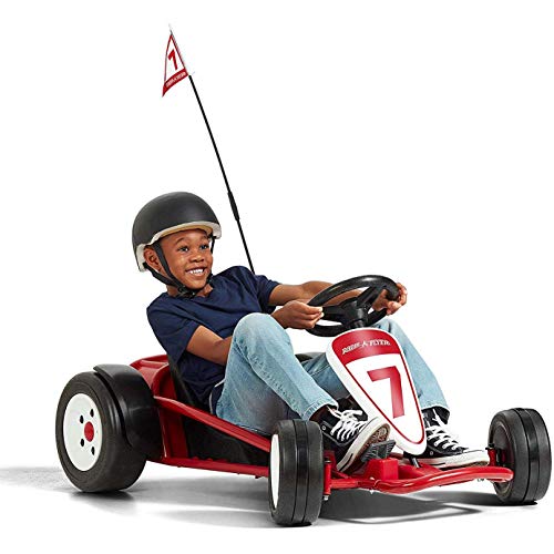 Radio Flyer Ultimate Go-Kart, 24 Volt Outdoor Ride On Toy | Ages 3-8 | 940Z Model