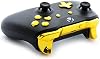 Controlador inalámbrico personalizado MODDEDZONE sin modificar para Xbox One S/X y PC con diseños exclusivos y únicos - El regalo de juego perfecto para entusiastas, elaborado en EE. UU. - Negro/Oro 7