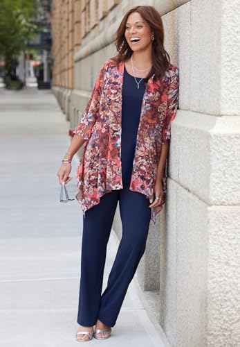 Catherines Women's Plus Size Refined Pull-On Pant4