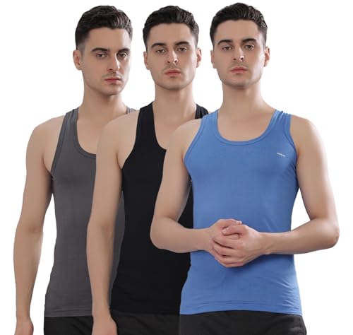 Image of Dollar Bigboss Men's Solid Regular Fit Vest