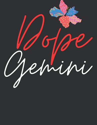 Dope Gemini: Notebook Dope Gemini Journal. Dope Gemini Gift: For the Dope Gemini that Loves to Write Dope Zodiac Signs Notebooks and Journals gemini, ... , pray , slay zodiac black (French Edition)