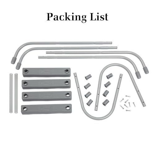 Escalera para piscina de acero inoxidable de 2 peldaños miniatura 6