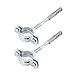 (Lot de 2) Supports pour tuyaux métalliques Clips Pinces pour tubes Ø 25-28 mm (2)