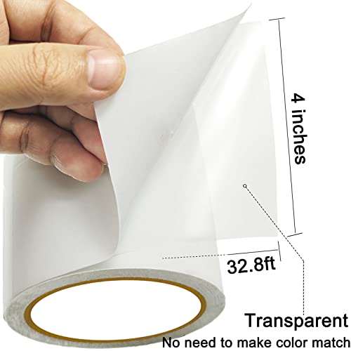 Image of Waterproof Tent Repair Tape - Ultrastrong Sticky Clear Repair Tape, Fabric Repair Tape, Canvas Repair Tape, RV Awning Repair Tape, Seam Repair Tape, Boat Cover Repair Kit Etc.