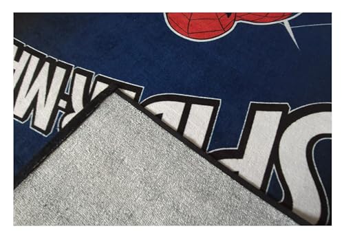 Theonoi Kinder Handtuch Badetuch Strandtuch Duschtuch für Mädchen und Jungen 100% Baumwolle 70x140 cm (Spiderman High)