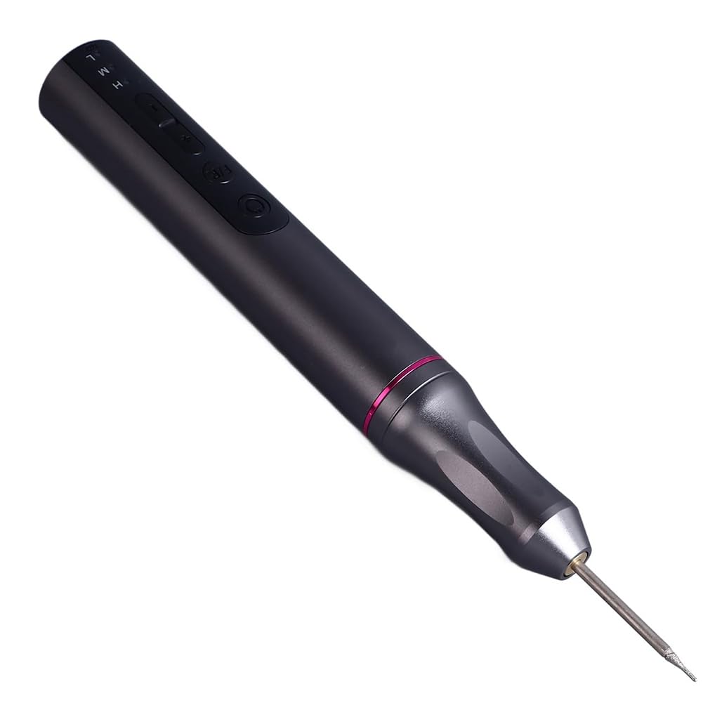 Broyeur électrique sans fil 3.7V à vitesse variable pour gravure et polissage
