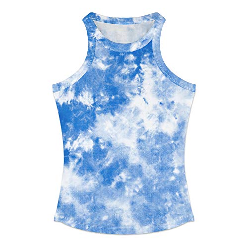 Derrick Aled(k) zhuke T-Shirt da Uomo Traspirante Senza Maniche con Scollo a U Slim Fit Tinta Unita Primavera e Estate Primavera Estate