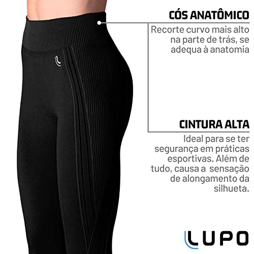 Kit 02 Legging Max Lupo Sport | 2 Preto | P(71053-001_02UN)