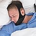 Chin Strap for Sleeping, Effective Anti Snoring Devices, Airflow Jaw Strap for Sleep Apnea Breathable and Comfortable, Adjustable Anti Snoring Chin Strap for Men and Women