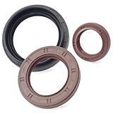 Dusledel DPS6 6DCT250 Transmission Front Oil Seal Kit Includes Input/Output Shaft Seal Replacement for Ford Fiesta 2012-up for Focus 2011-up for B-Max 2012-up for EcoSport 2013-up