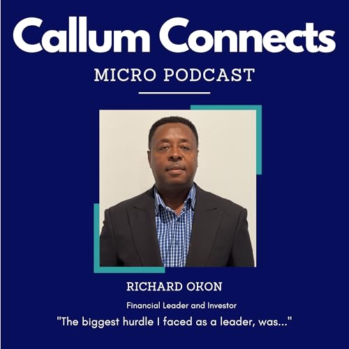 Richard Okon- My biggest hurdle as a leader. Podcast Por  arte de portada