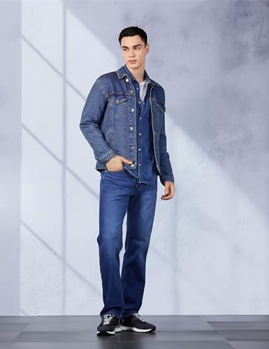 Image of Levi's Men's 505 Straight Fit Mid Rise Jeans