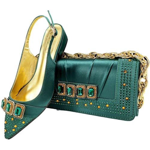 Ensemble de sacs de fête à talons et strass EN8 pour briller lors de vos soirées de gala