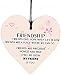 Pipihome Regalo de cumpleaños para mejor amiga para hombre, mujer, amistad, regalo personalizado único, placa de madera, placa colgante con forma de corazón (flor)