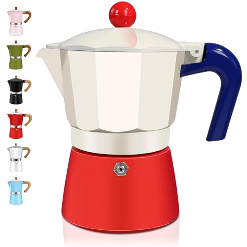 Image of 12 Cup Aluminum Espresso Stovetop Moka Pot Express Coffee Maker Percolator Italian Classic Mocha Coffee Machine for Italian and Cuban Cafe Brewing for Home & Camping 600ml 20oz