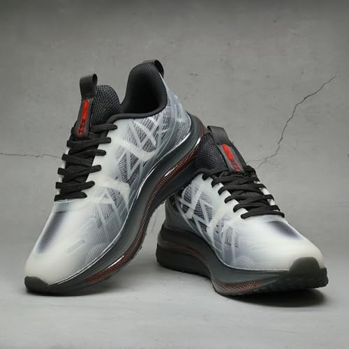 Image of ASIAN Quantum-22 Men's Running Training Shoes - Memory Foam Lightweight Sports Shoes with Stylish Design & Shock Absorbing High Grip Sole | Breathable Athletic Walking Casual Gym Sneakers