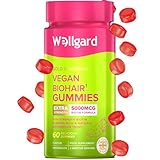 Wellgard Biohair Gummies, Biotin Hair Growth, Vegan Biotin Gummies Wellgard – Hair Vitamins, 2 Months Supply