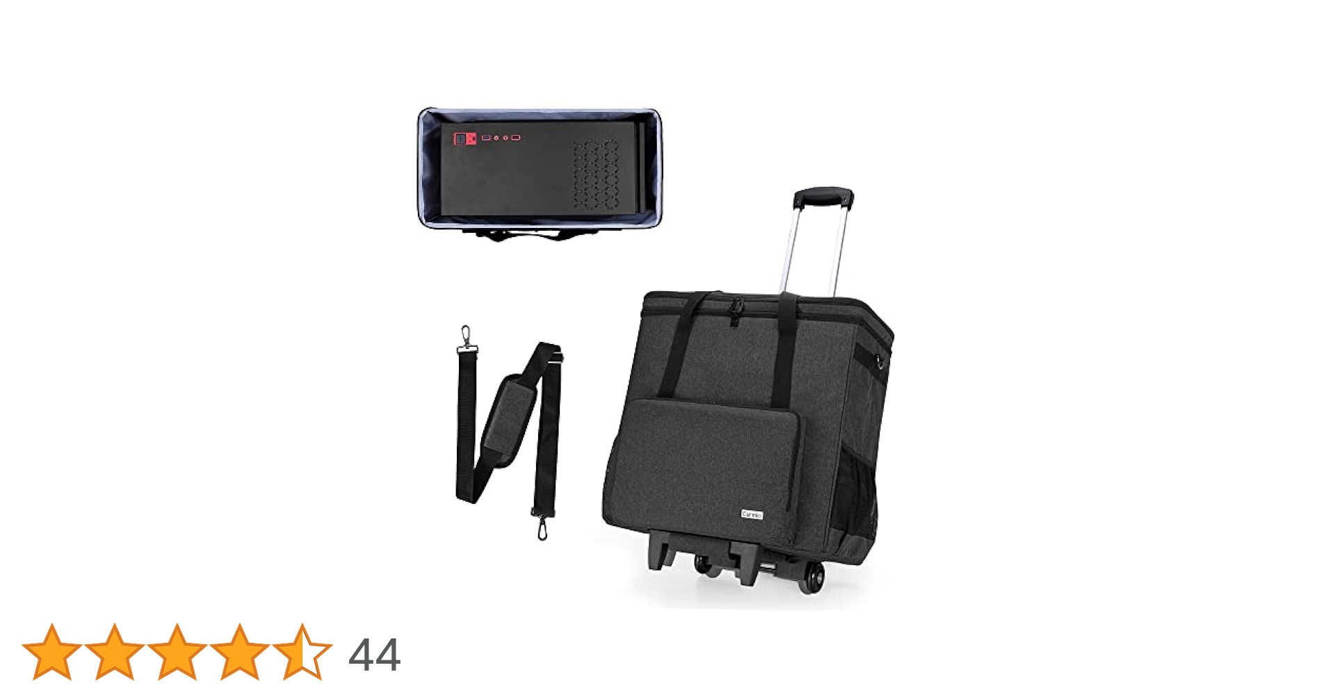 CURMIO (クルミオ) ローリングPCキャリーケース、2層デスクトップタワー Amazon.co.jp: CURMIO (クルミオ) ローリングPCキャリーケース