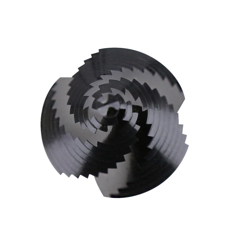 Foret Étagé Rainuré En Spirale, Tige Hexagonale Hss M35 Avec Revêtement En Cobalt Et Titane, 3 Cannelures, Forets Étagés, Scie Cloche pour Plastique, Bois, Métal, Aluminium, Cuivre (5-23 mm), Pratiqu