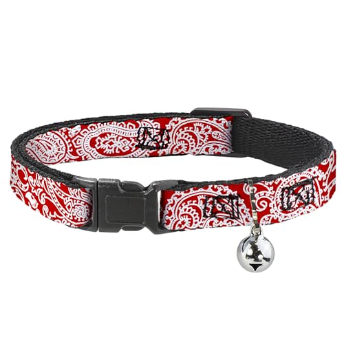 Collar de gato con hebilla resistente y bandana cómoda de calaveras 2