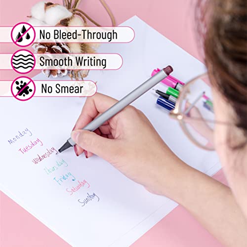 Mr. Pen- Fineliner Pens, 12 Pack, Pens Fine Point, Colored Pens, Journal Pens, Bible Journaling Pens, Journals Supplies, School Supplies, Pen Set, Art Pens, Writing Pens, Fine Tip Markers, Bible Pens #TOP3